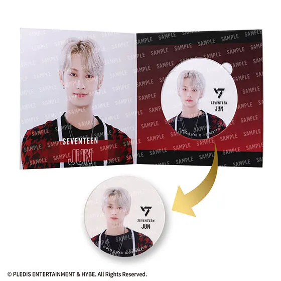 SVTアクリルコースターディスプレイ From PLEDIS ENTERTAINMENT SEVENTEEN JUN