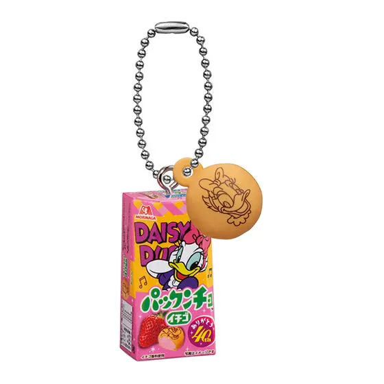 Disney 森永製菓 パックンチョ ミニチュアチャーム イチゴD