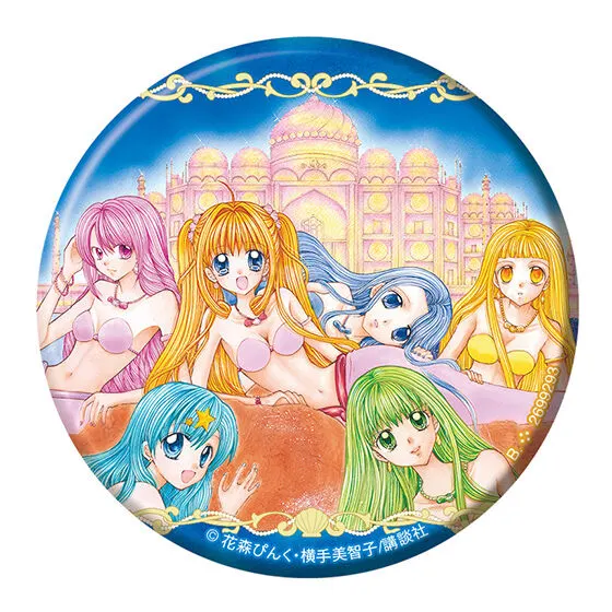 ぴちぴちピッチ カプセル缶バッジコレクション ラインナップD
