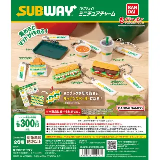 SUBWAY ミニチュアチャームの画像