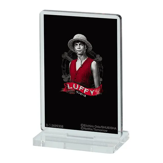 A Netflix Series:ONE PIECE ポスターアクリルスタンド LUFFY