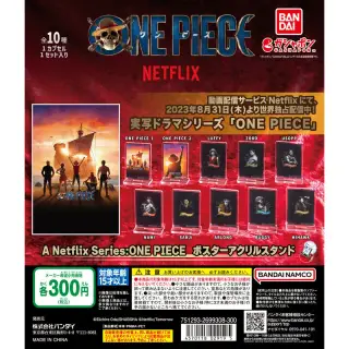 A Netflix Series:ONE PIECE ポスターアクリルスタンドの画像