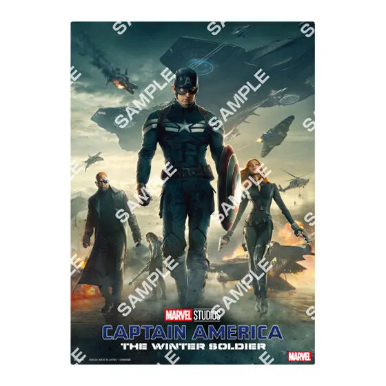 MARVEL ポスターコレクション キャプテン・アメリカ/ウィンター・ソルジャー