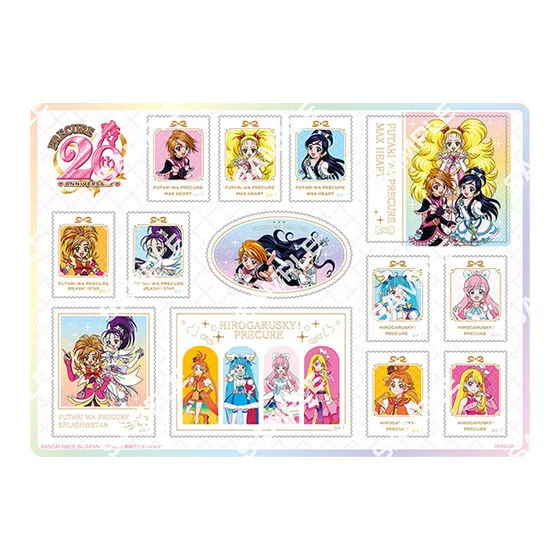 ジャンボシールダス プリキュアオールスターズ デザインA