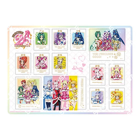 ジャンボシールダス プリキュアオールスターズ デザインB