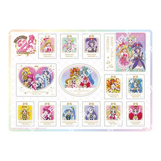 ジャンボシールダス プリキュアオールスターズ デザインE