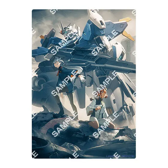 機動戦士ガンダム 水星の魔女 クリアビジュアルポスター デザインC