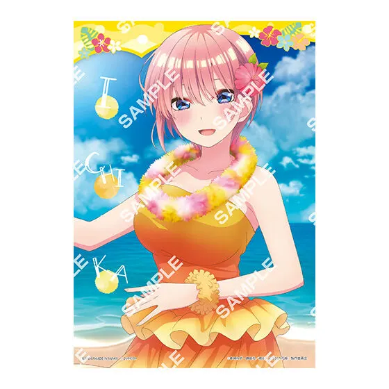 五等分の花嫁∽ クリアポスターコレクション 一花C