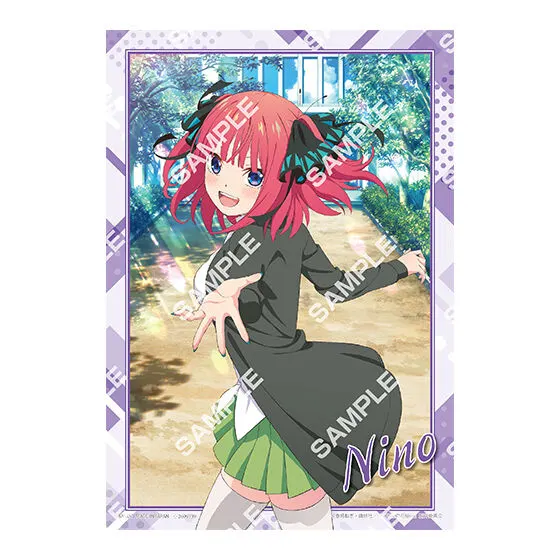 五等分の花嫁∽ クリアポスターコレクション 二乃A