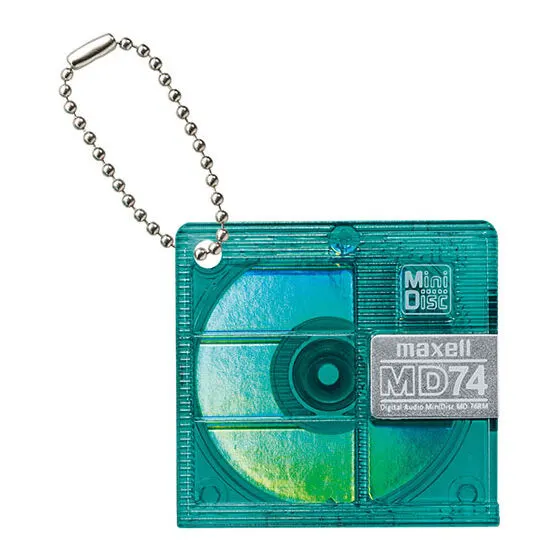Maxell MD ミニチュアチャーム カラーMD グリーン