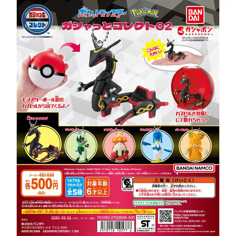 ポケットモンスター ガシャっとコレクト02の台紙