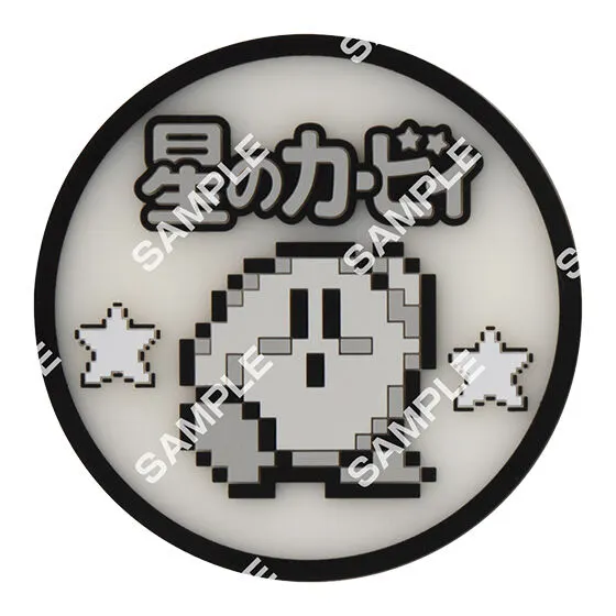 星のカービィ クリアラバーコースター 【レア】カービィ（モノクロドット ver.）