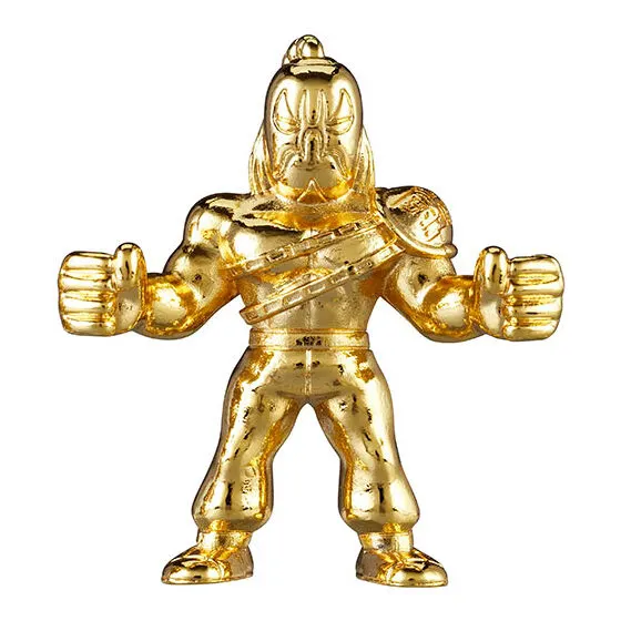 キン肉マン ダイキャストキンケシ６ モンゴルマン(金メッキver.)