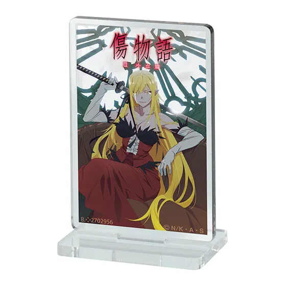 〈物語〉シリーズ ポスターアクリルスタンド デザインJ
