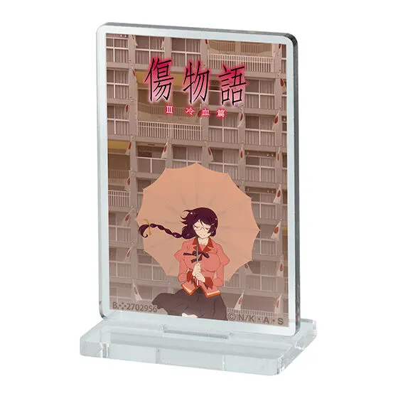 〈物語〉シリーズ ポスターアクリルスタンド デザインK