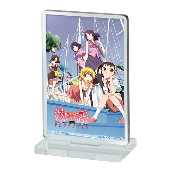 〈物語〉シリーズ ポスターアクリルスタンド デザインC