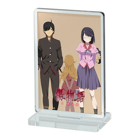〈物語〉シリーズ ポスターアクリルスタンド デザインG