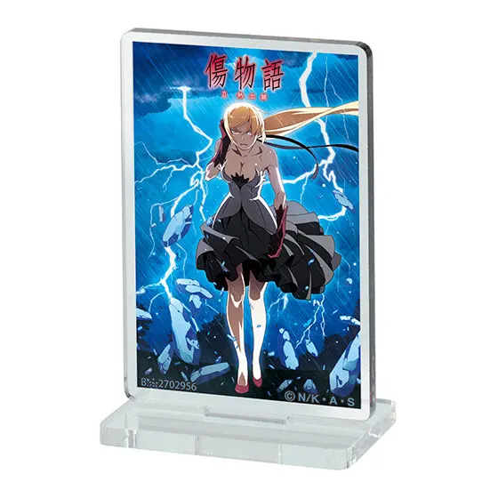〈物語〉シリーズ ポスターアクリルスタンド デザインH