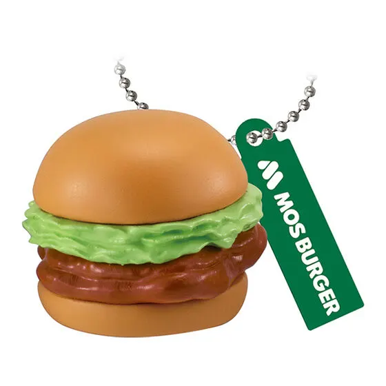 GASHABOX モスバーガー ミニチュアチャーム2 テリヤキチキンバーガー
