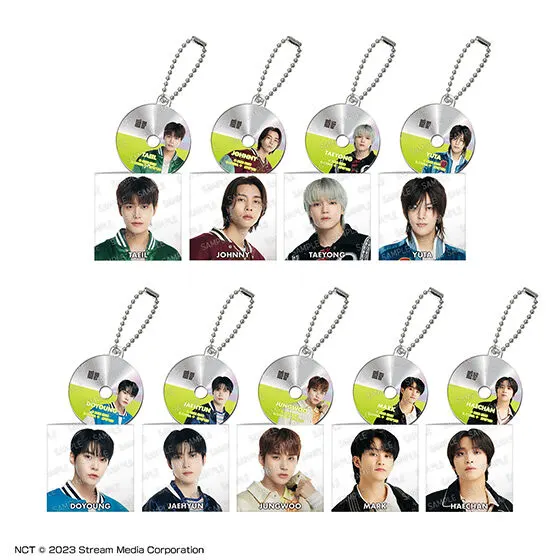 NCT 127 CD風アクリルチャーム ラインナップ一覧