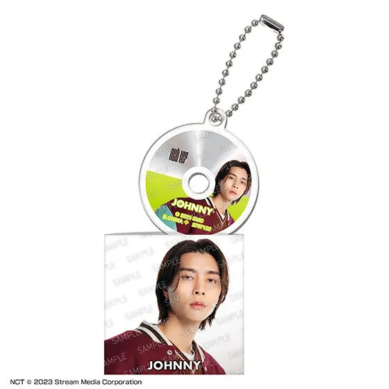 NCT 127 CD風アクリルチャーム JOHNNY