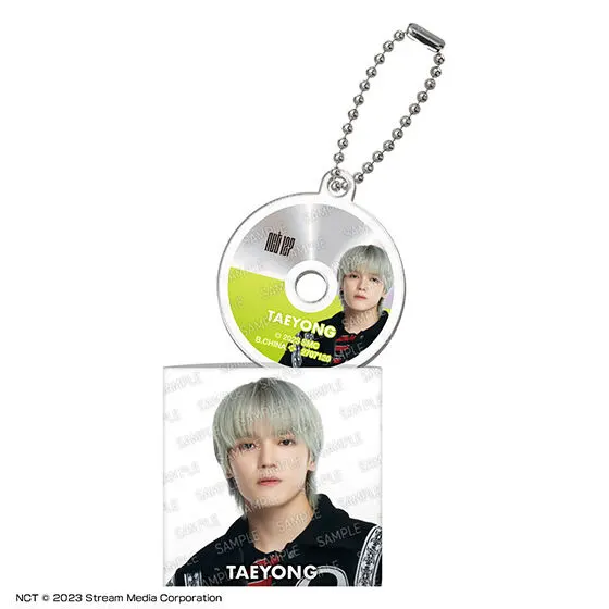 NCT 127 CD風アクリルチャーム TAEYONG