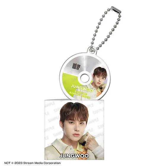 NCT 127 CD風アクリルチャーム JUNGWOO