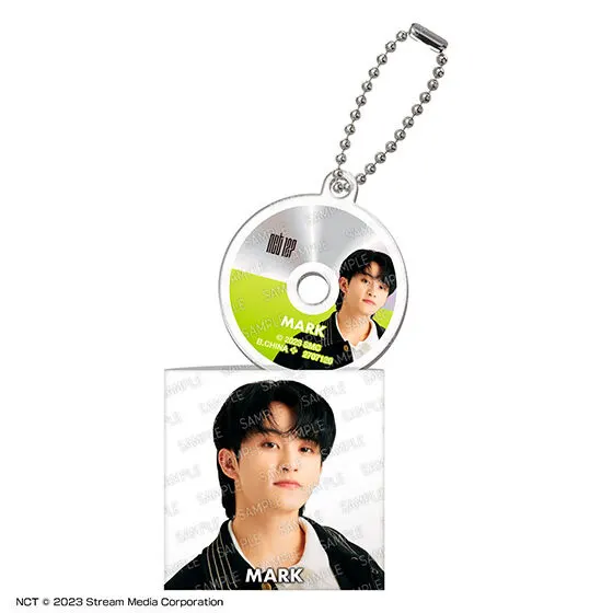 NCT 127 CD風アクリルチャーム MARK