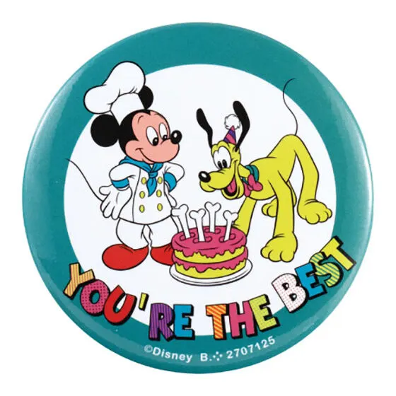 Disney グッズコレクション~レトロアソート~ 缶バッジA