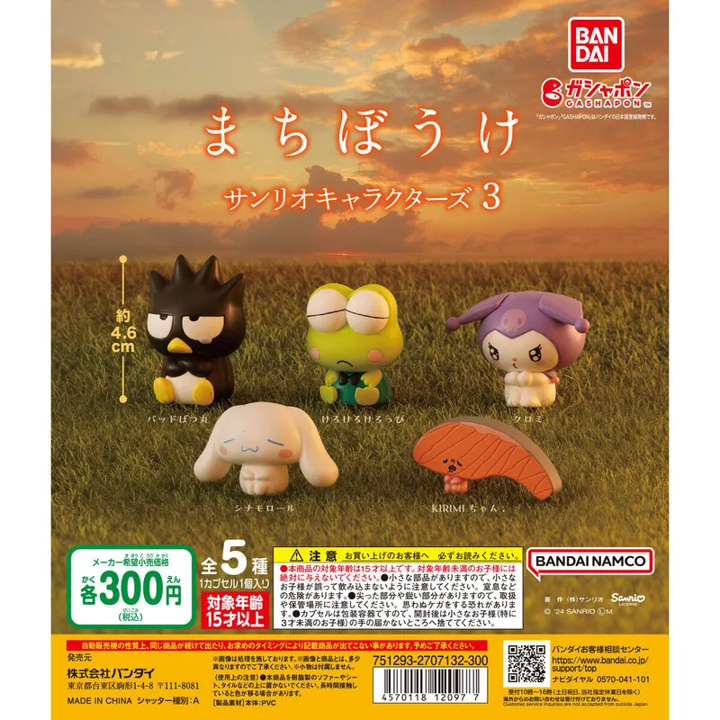 まちぼうけ サンリオキャラクターズ 3の台紙