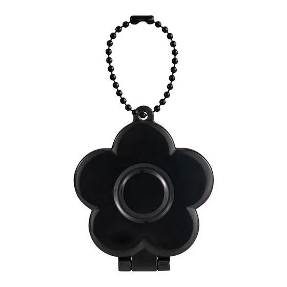 MARY QUANT（マリークヮント） ミニチュアミラーチャーム ブラック
