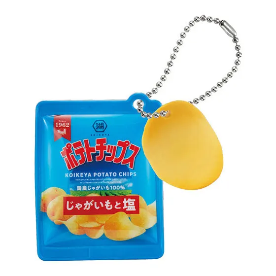 湖池屋 シャカシャカチャーム４ ポテトチップス じゃがいもと塩