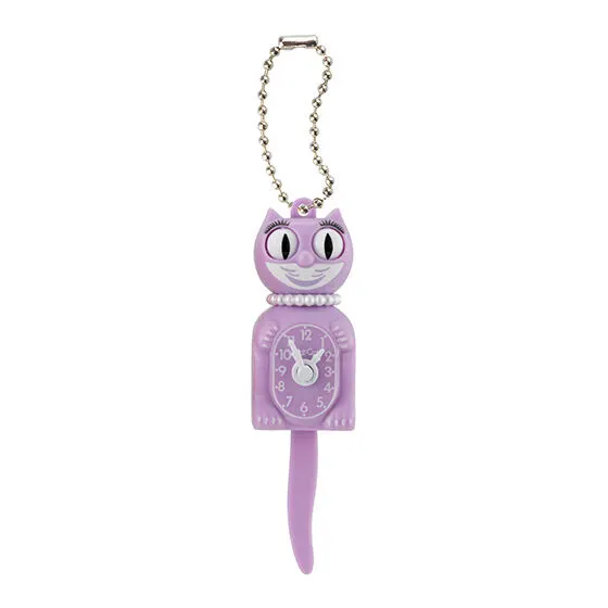 Kit-Cat Klock ミニチュアチャーム パステルライラックレディ