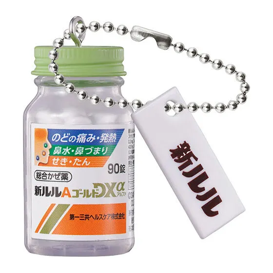 第一三共ヘルスケア ミニチュアチャーム 新ルルAゴールドDXa
