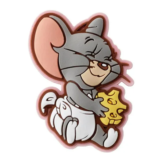 TOM and JERRY ラバーマグネット タフィー チーズA