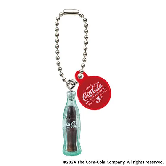 コカ・コーラ ミニチュアチャーム 1915-20s Contour Bottle