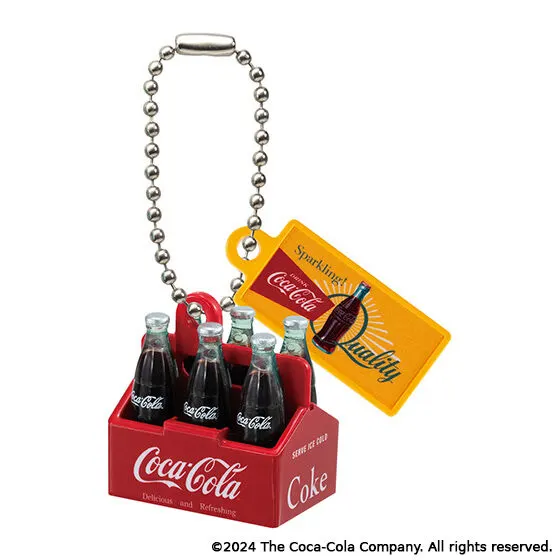 コカ・コーラ ミニチュアチャーム 1950s six-pack-carrier