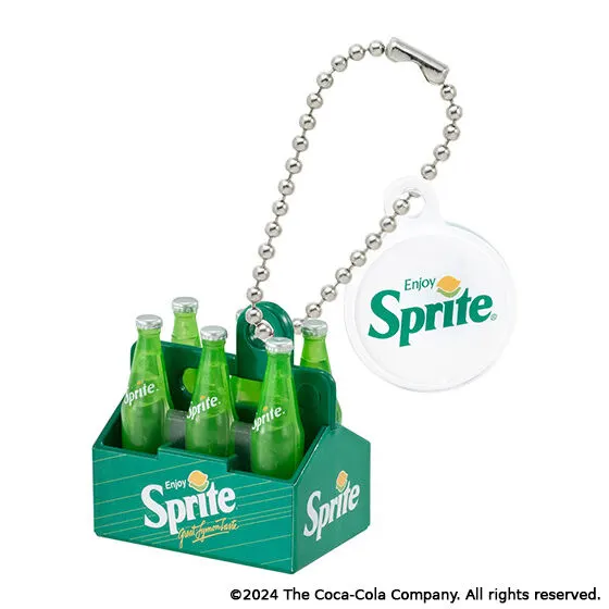 Sprite ミニチュアチャーム 1990s six-pack-carrier