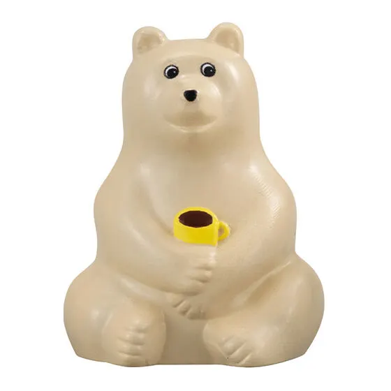 polar bear bank(ポーラーベアバンク) ならぶんです。~北欧LIFE~ コーヒーを飲むベア