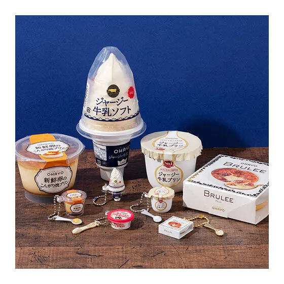 オハヨー乳業 ミニチュアチャーム イメージ
