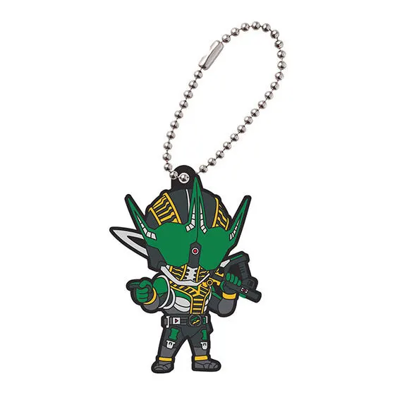仮面ライダーシリーズ レジェンドライダー カプセルラバーマスコット3 仮面ライダーゼロノス