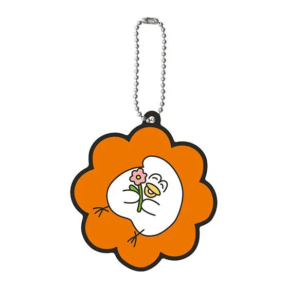 とりもち カプセルラバーマスコット お花&とりもち