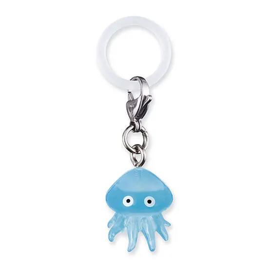 水辺のいきものめじるしアクセサリー クラゲ ブルー