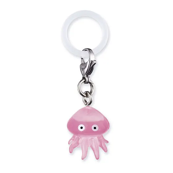 水辺のいきものめじるしアクセサリー クラゲ ピンク