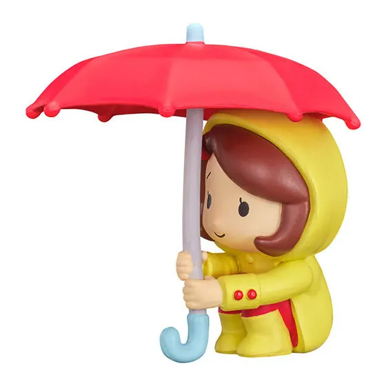 やさしいきもち ~雨の日編~ 傘を差し出す女の子
