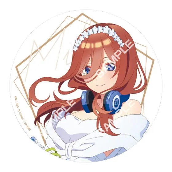 五等分の花嫁∽ アクリルコースターディスプレイ 中野三玖