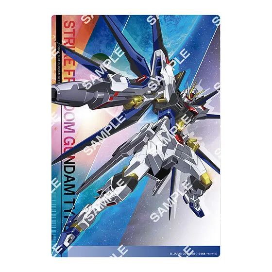 機動戦士ガンダムSEED FREEDOM クリアビジュアルポスター デザインC