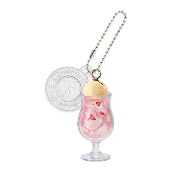 旅する喫茶 ミニチュアチャーム vol.2 春降る桜のクリームソーダ
