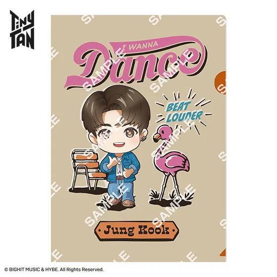TinyTAN クリアファイルコレクション ～Permission to Dance～ Jung Kook