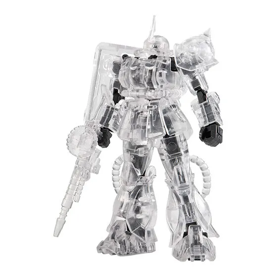 機動戦士ガンダム CAPSULE ACTION シャア専用ザクⅡ シャア専用ザクⅡ（メカニカルクリア）